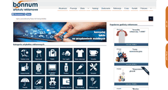 Desktop Screenshot of bonnum.pl